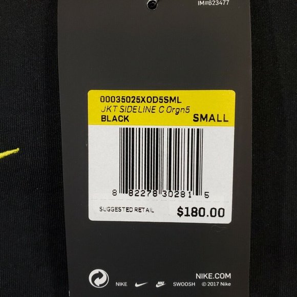 Nike Oregon Ducks Sideline Jacket Men's Small MSRP $180 On Field Apparel - Picture 5 of 10